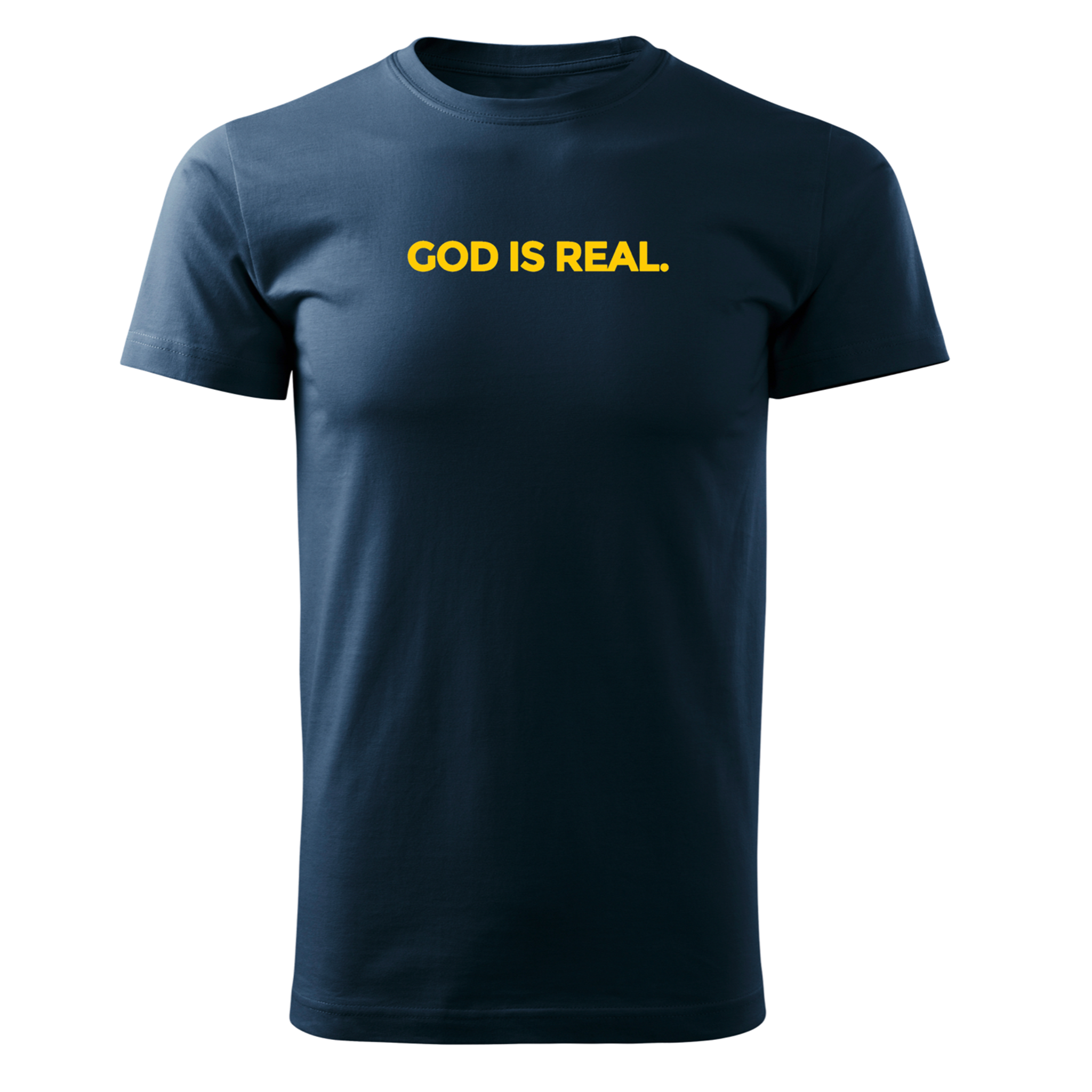 TJ53 God Is Real Printed Tee - Men's