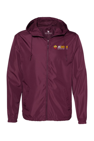 AS Roma Futsal Lightweight Windbreaker Full-Zip Jacket