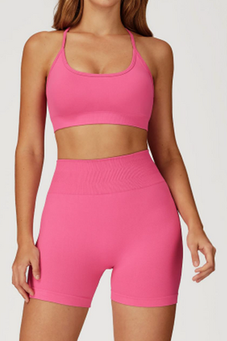 KIKA Luxe Short and Sports Bra Set