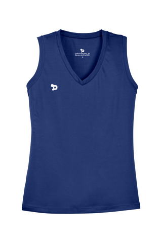 Pickleball Sleeveless V-Neck Tee Women