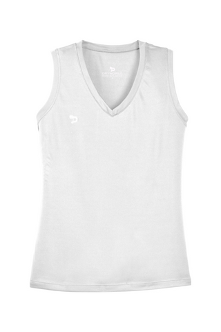 Pickleball Sleeveless V-Neck Tee Women