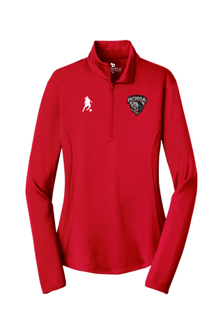 Roma FC 1/4-Zip Pullover Womens