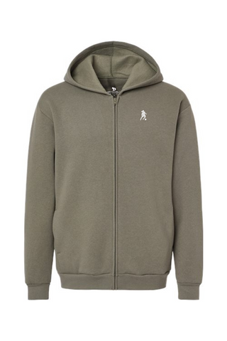 Ronaldinho Bruxo Oversized Fleece Full-Zip Hoodie