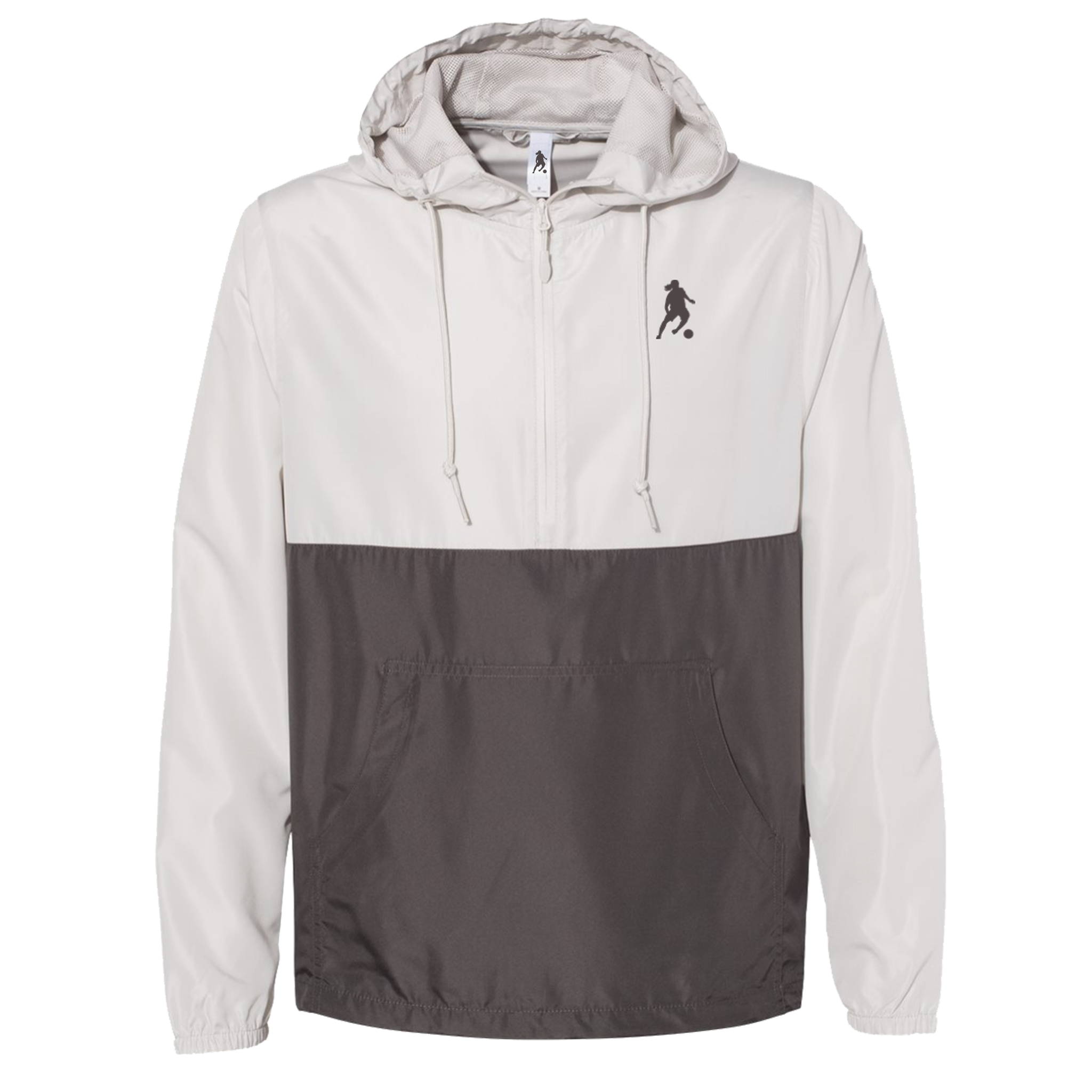 Ronaldinho Bruxo Lightweight Quarter Zip Windbreaker Pullover Jacket DRYWORLDShop