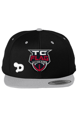 TC Flag Flat Bill Snapback Cap