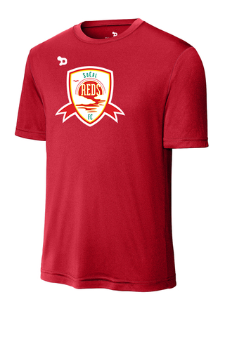 So Cal Reds Coolmax Flag Football Tee Mens