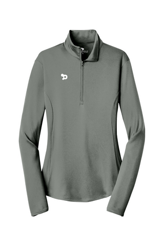 Team D Womens 1/4-Zip Pullover