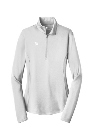 Team D Womens 1/4-Zip Pullover