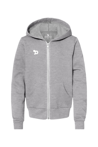 Team D Fleece Zip-Up Youth Hoodie