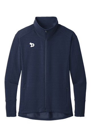 Team D Womens Fleece Full-Zip Jacket