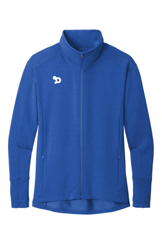 Team D Womens Fleece Full-Zip Jacket