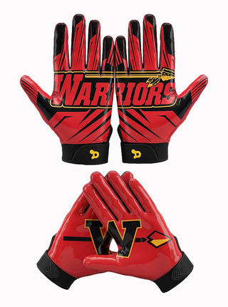 Woodbridge Warriors Football Gloves