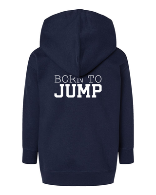 DRYWORLD Born To Jump Toddler Pullover Fleece Hoodie