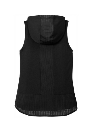 GCL Ladies PosiCharge Tri-Blend Wicking Draft Hoodie Tank - Training
