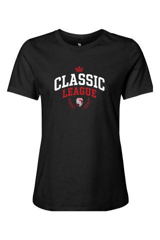 Classic League Women’s Relaxed Jersey Short Sleeve Tee - Lifestyle ROYAL ATHLETIC