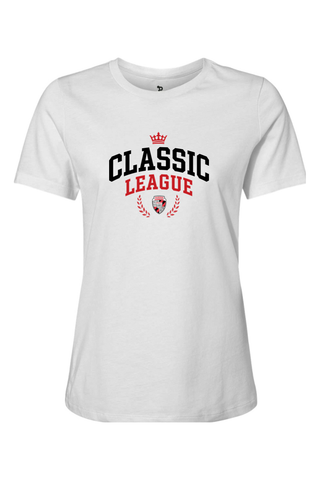 Classic League Women’s Relaxed Jersey Short Sleeve Tee - Lifestyle ROYAL ATHLETIC