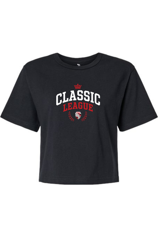 Classic League Women's Fine Jersey Boxy Tee - Lifestyle ROYAL ATHLETIC
