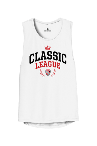 Classic League Women's Flowy Muscle Tank - Lifestyle ROYAL ATHLETIC