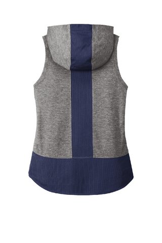 Skyline FC Ladies PosiCharge Tri-Blend Wicking Draft Hoodie Tank - Training