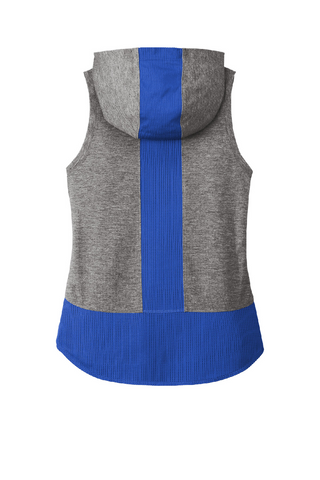 Skyline FC Ladies PosiCharge Tri-Blend Wicking Draft Hoodie Tank - Training