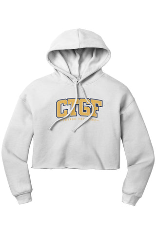 Change The Game Women’s Sponge Fleece Cropped Fleece Hoodie - Lifestyle CTGF