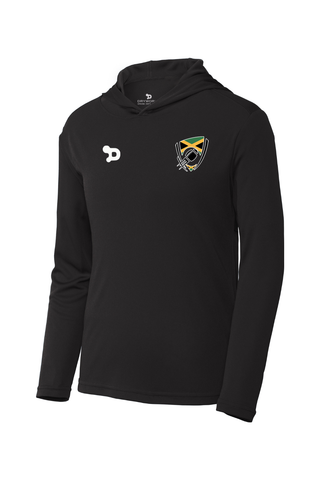 Flag Football Jamaica Youth PosiCharge Competitor Hooded Pullover
