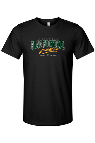 Flag Football Jamaica Jersey Tee - Lifestyle