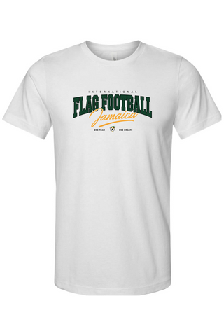 Flag Football Jamaica Jersey Tee - Lifestyle