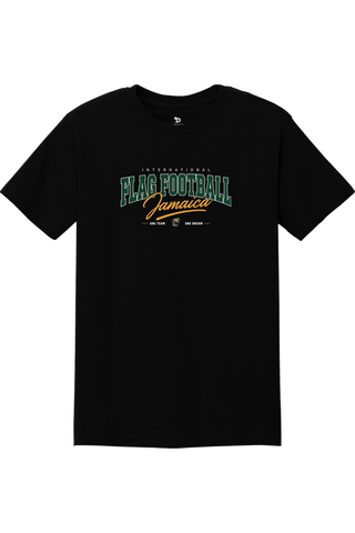 Flag Football Jamaica Unisex Heavyweight Cotton Tee - Lifestyle