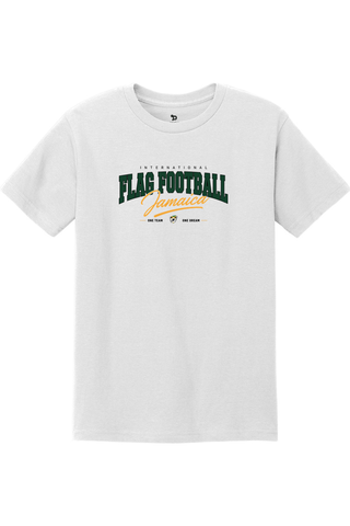 Flag Football Jamaica Unisex Heavyweight Cotton Tee - Lifestyle