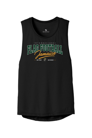 Flag Football Jamaica Women's Flowy Muscle Tank - Lifestyle