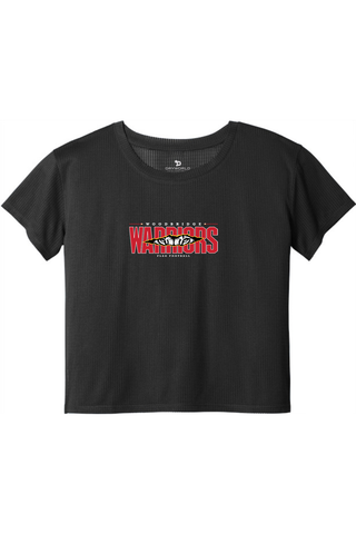 Woodbridge Warriors Ladies PosiCharge® Draft Crop Tee - Lifestyle