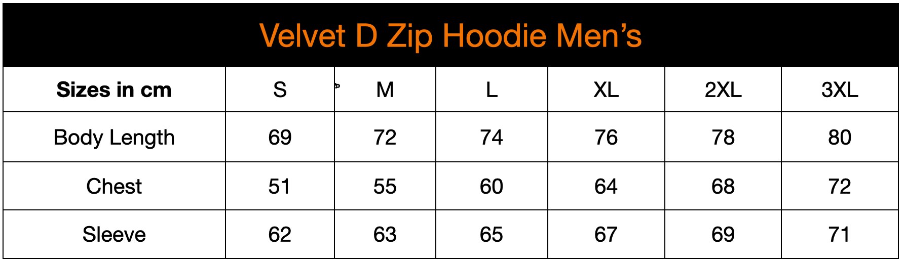 Velvet D Zip Hoodie - Men's