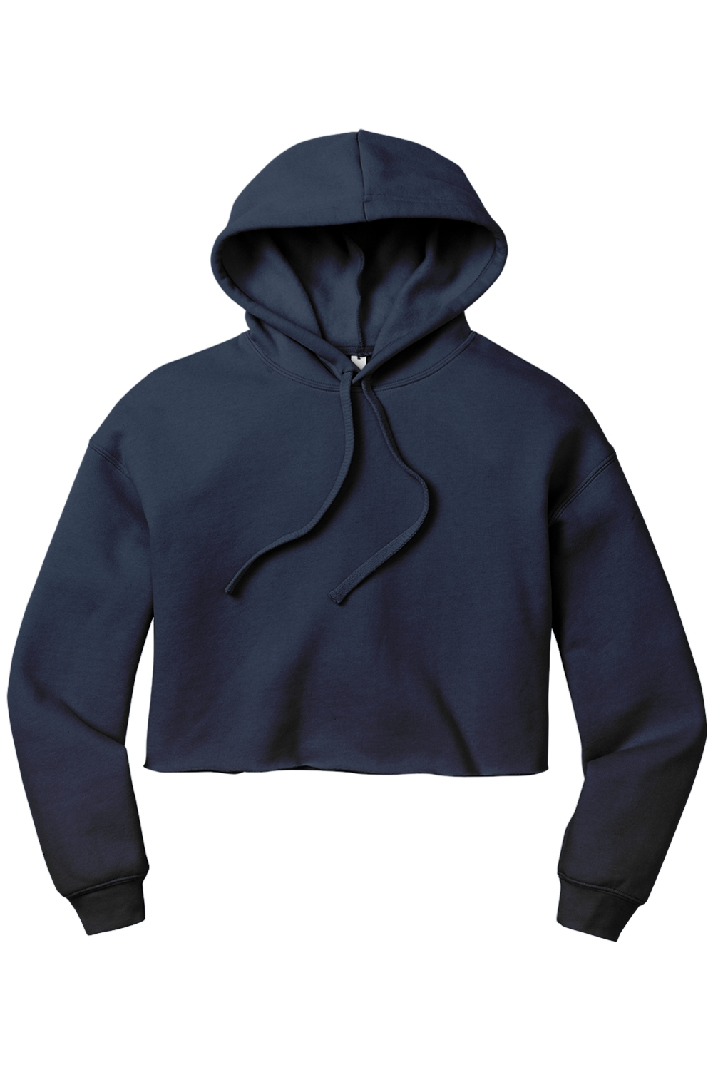 Dark blue cropped hoodie hot sale