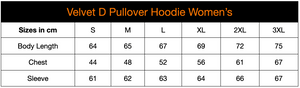 Velvet D Pullover Hoodie - Women's
